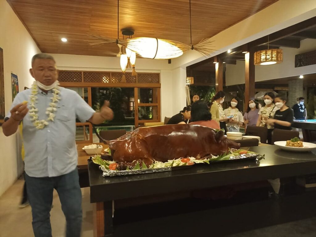 Euphoria for pork lovers at Villa Kinaree Estate